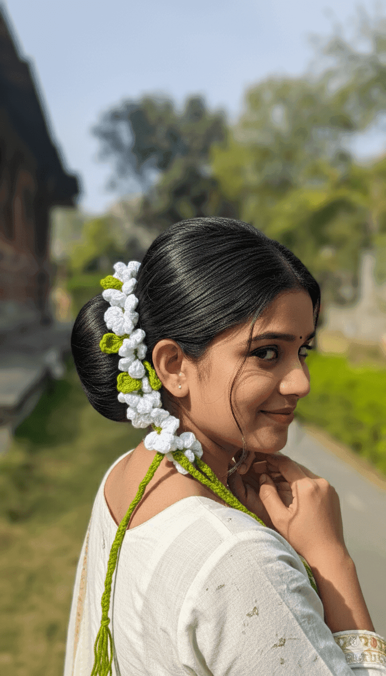 Crochet Gajra (Premium) — view 1 of 1