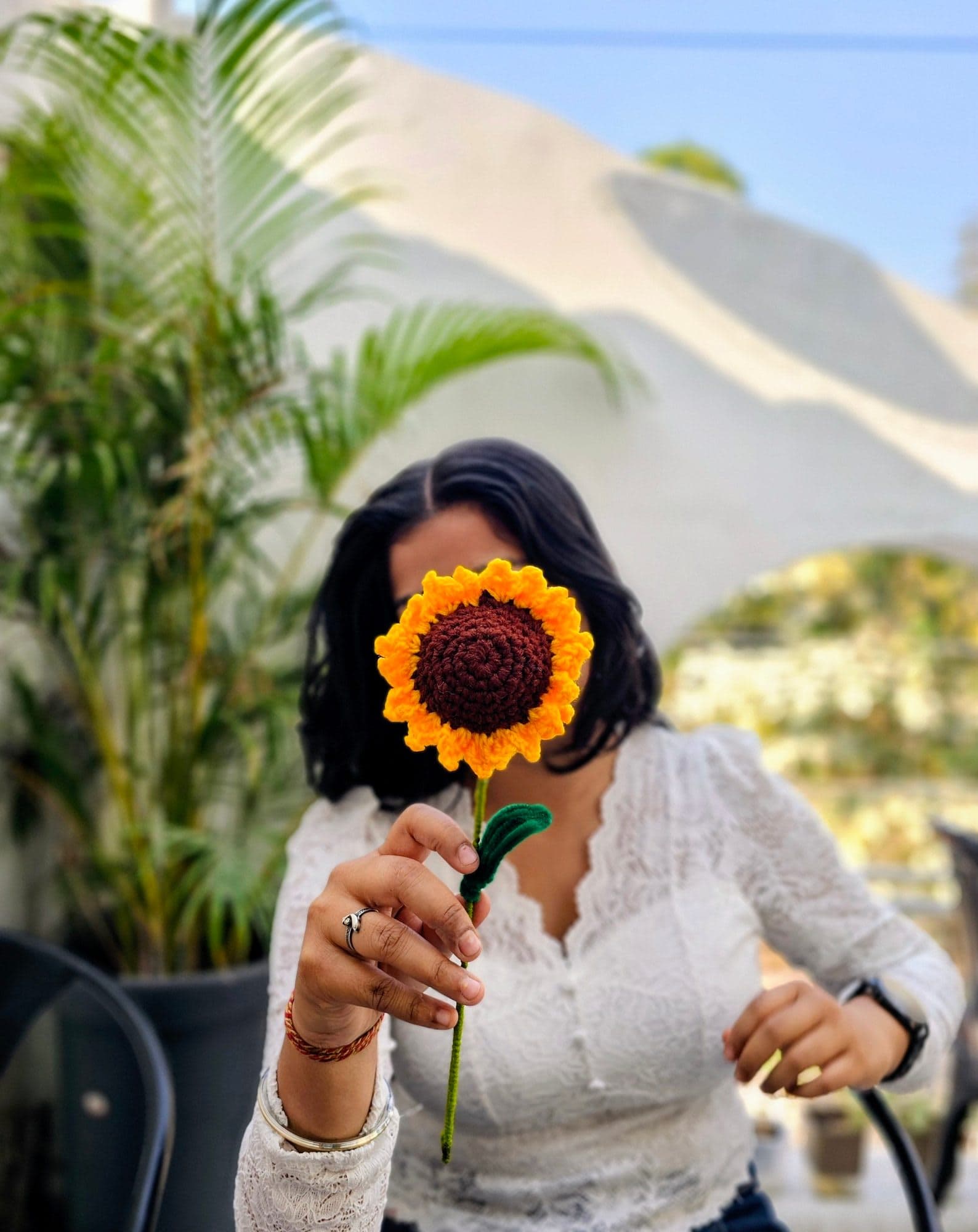 Crochet Sunflower (Compact) — view 1 of 1